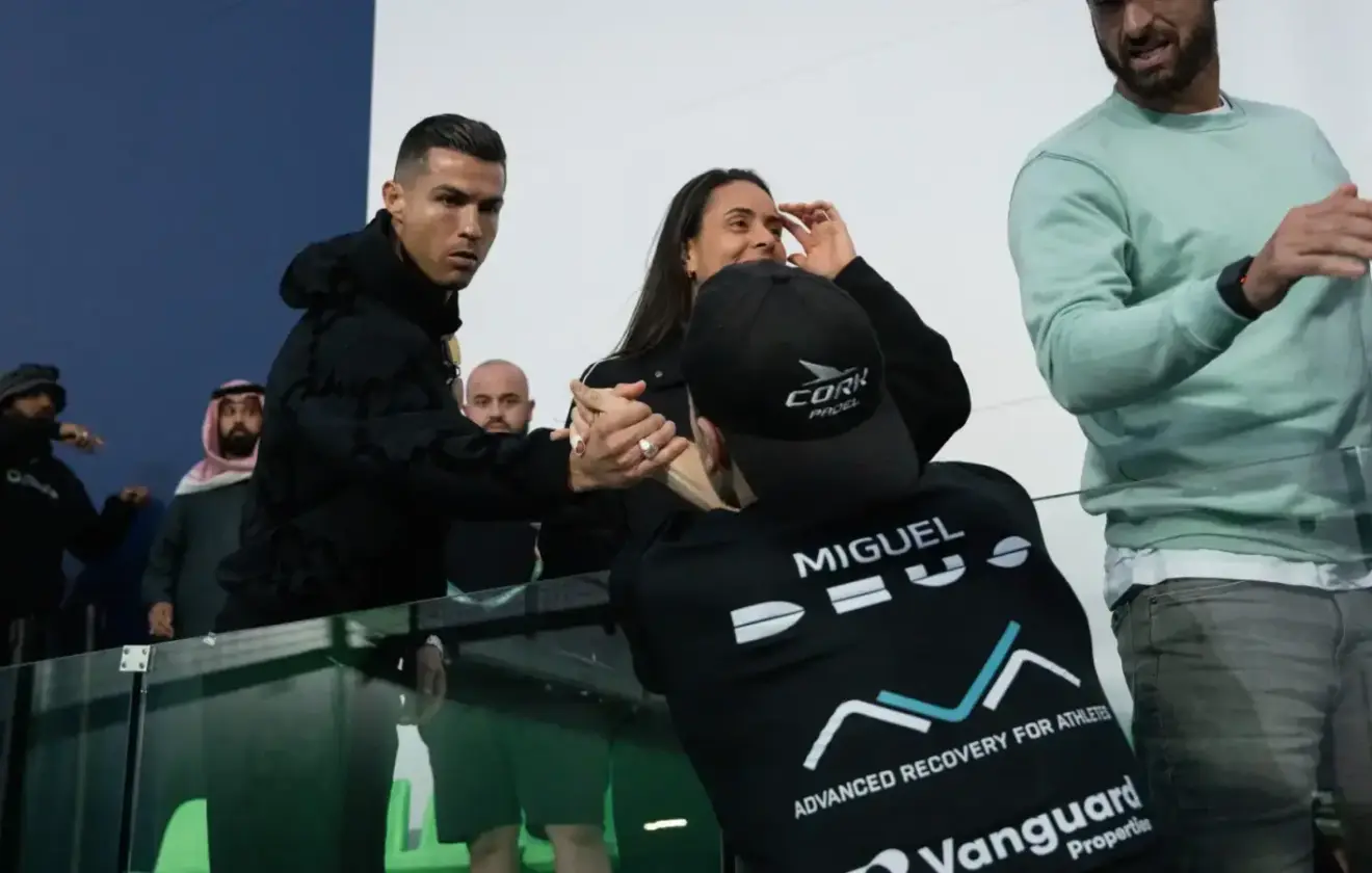 Cristiano Ronaldo and Georgina Rodriguez tie the knot in Portugal after 10 years 1 2025 02 18T101508Z 288267308 MT1RBULL47B100ZR7A11EOTKIDPXAS25DP4 RTRWEFP 4 PADEL SAUDI ARABIA