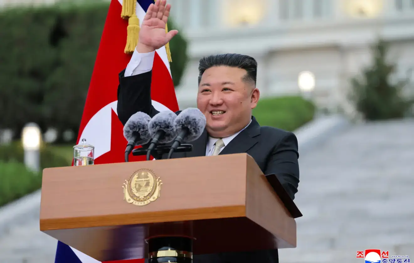 Kim Jong Un Arrives in China via Newly Opened Yalu River Bridge