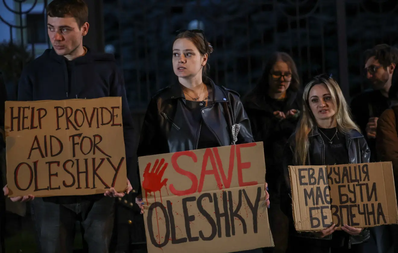 Oleshky Aid Mission Set to Begin After Russia and Ukraine Finish Demining