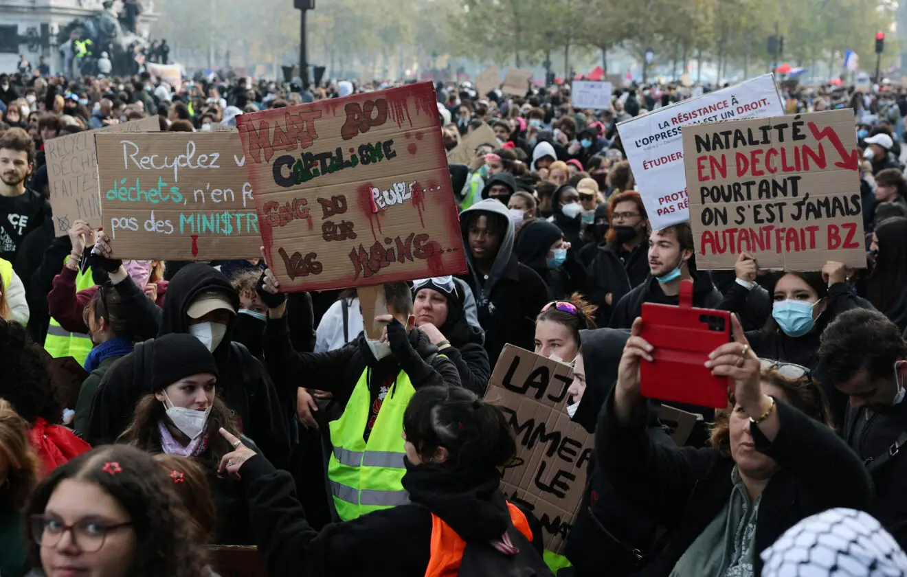 France Protests Today: Tens of Thousands Set to Rally Over High Prices 1 Nationwide Protests In France Against The Cost Of Living