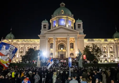 Students oust Serbia's long time ruler Vucic in Historic Election