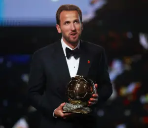 Harry Kane Wins Ballon d’Or, England’s First in 25 Years