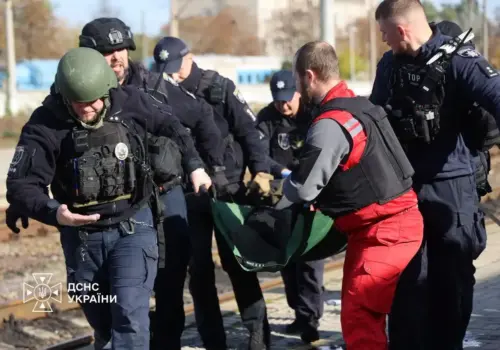 Russian Drone Strike on Dnipro Railway Station Kills 13 on Crowded Platform