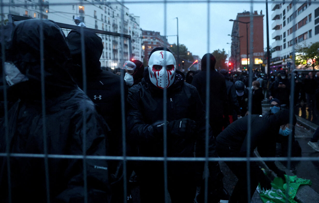 France Protests Return With 70,000 Police Deployed on Halloween