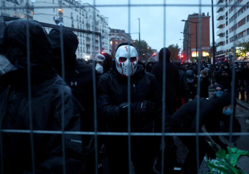 France Protests Return With 70,000 Police Deployed on Halloween