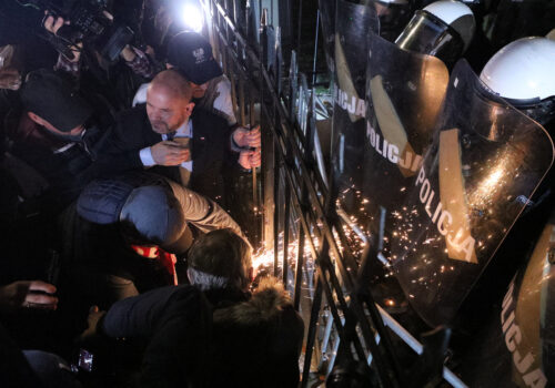 Riot Police Deployed at Poland’s Constitutional Court After Top Judge Suspended