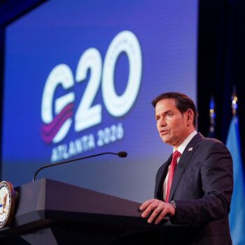 Rubio to Host Quad Foreign Ministers and Close Group of 20 Talks in Atlanta